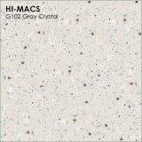 LG Hi-Macs G102 Gray Crystal