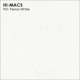 LG Hi-Macs P01 Perna White